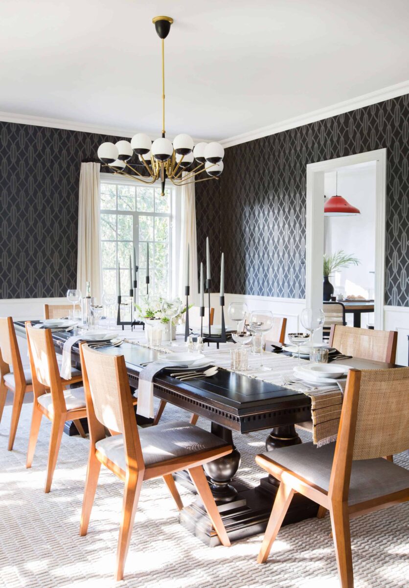 Emily Henderson Griffith Park House Traditional Italian Modern Dining Room Reveal 03