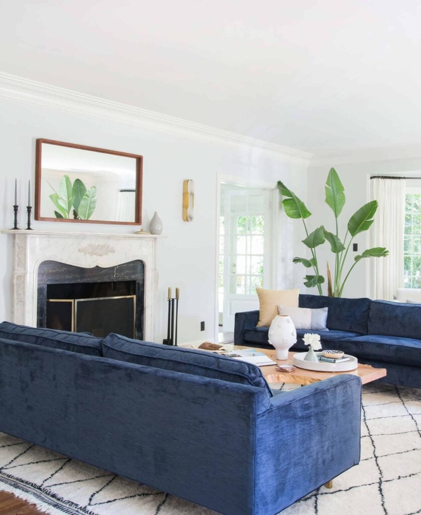 Emily Henderson Griffith Park House Traditional Italian Modern Living Room Reveal 05